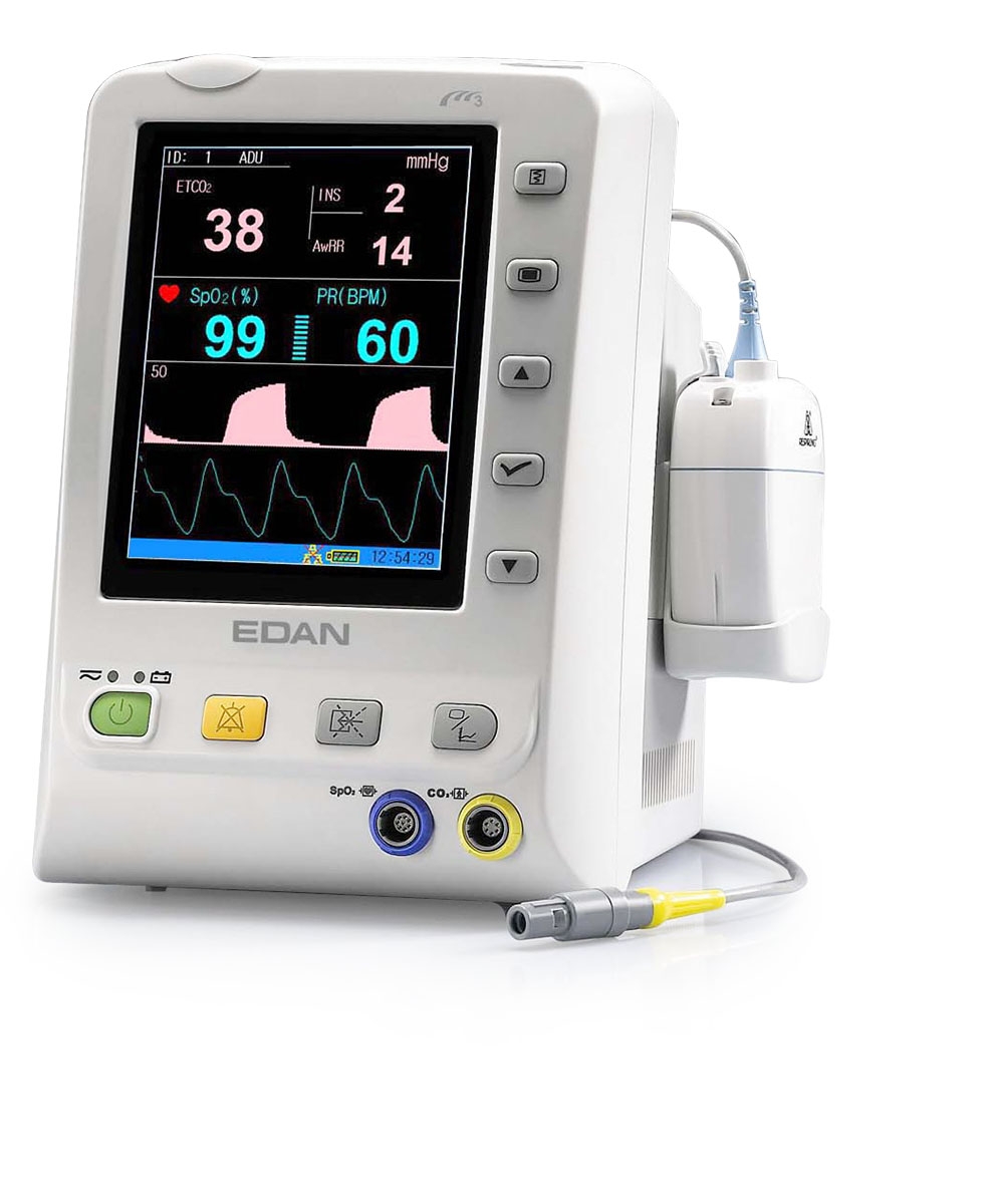 Edan M3 Vital Signs Monitor - 5.7" Full Color TFT With NIBP & SpO2 - Model M3_NS